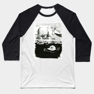 Otter - Bear Baseball T-Shirt